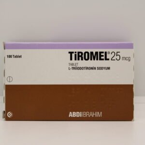 2 x Tiromel T3 (Liothyronine Sodium) – 25mcg x (100 Tablets)