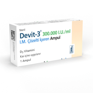 Devit-3 300.000 IU/ml D3 Vitamin 1 x Amp