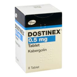 Dostinex 0.5mg x 8 Tablets (Cabergoline)